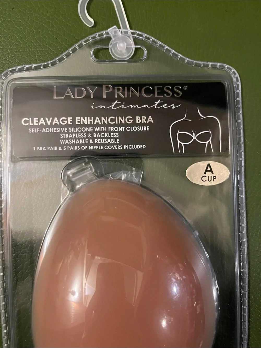 Adhesive Silicone Strapless Bra - Nude (A Cup)